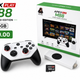 Apex Play 4K Retro Game Stick | 30,000+ Classic Games | Dual Wireless LED Controllers | Plug & Play Portable Console