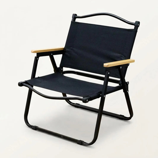 retracble beige black chair